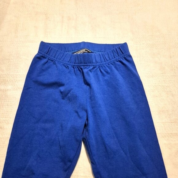 Lands' End girls size Large 6X-7 royal blue leggings vguc - Picture 2 of 6